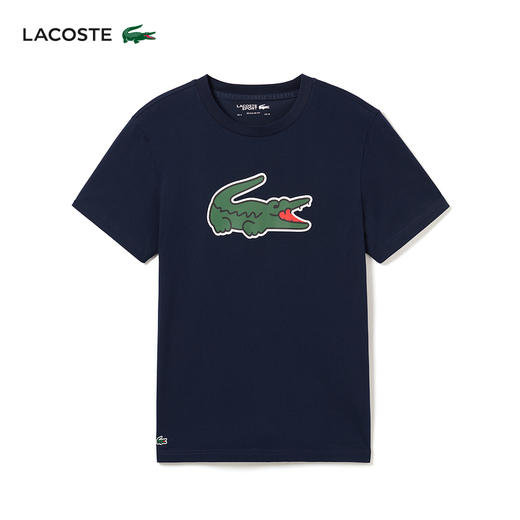 Lacoste法国鳄鱼男装新款时尚简约短袖T恤TH7513-98 商品图4