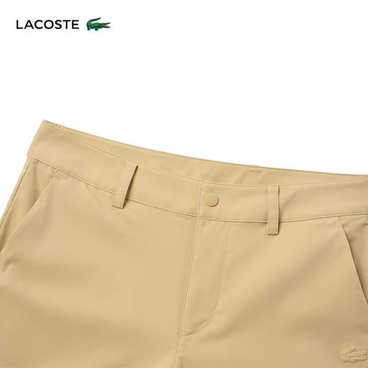 【海南专供价】Lacoste法国鳄鱼男装新款时尚简约商务休闲裤长裤HH3781-98 商品图4