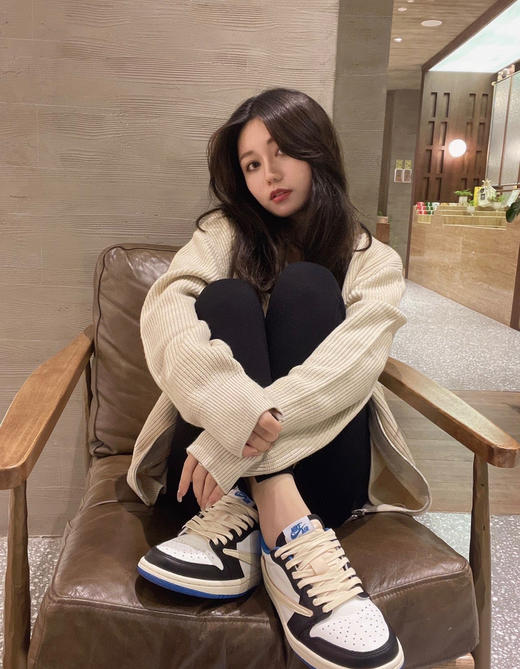 319-2潮爆 AJ1情侣同款 倒勾低帮休闲鞋 篮球鞋 更新新色 商品图7