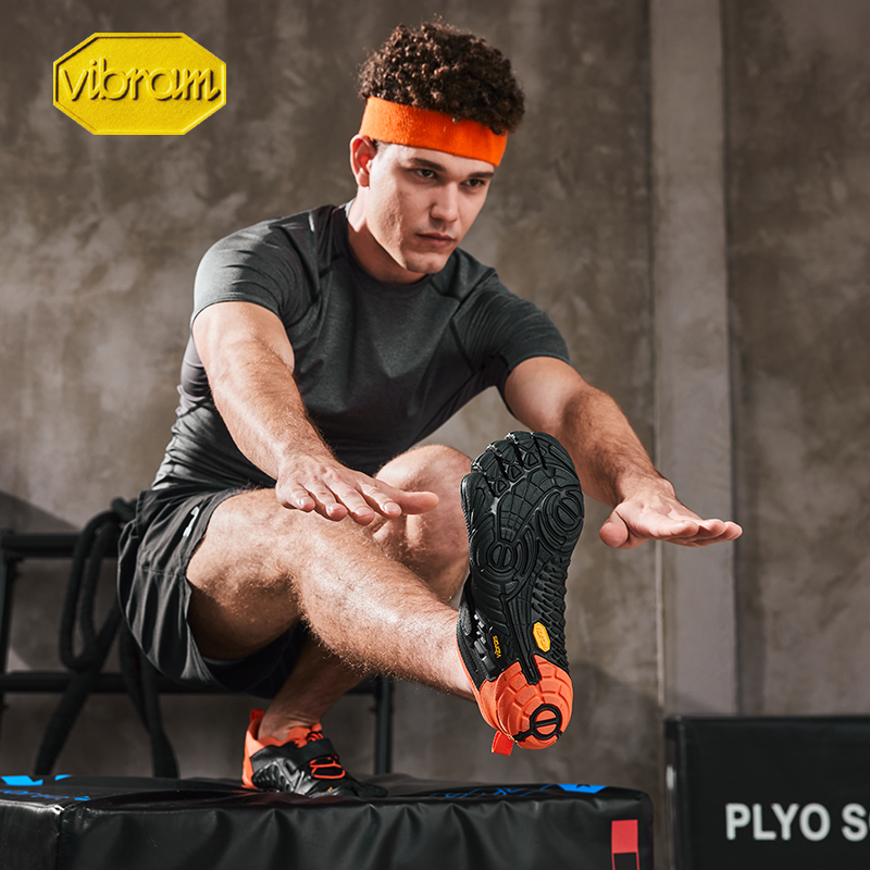 vibram五指鞋男 赤足深蹲举重训练室内健身运动防滑耐磨鞋VTRAIN 2.0