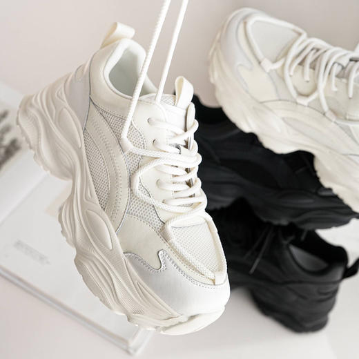 女士春款韩版厚底增高老爹鞋 商品图10