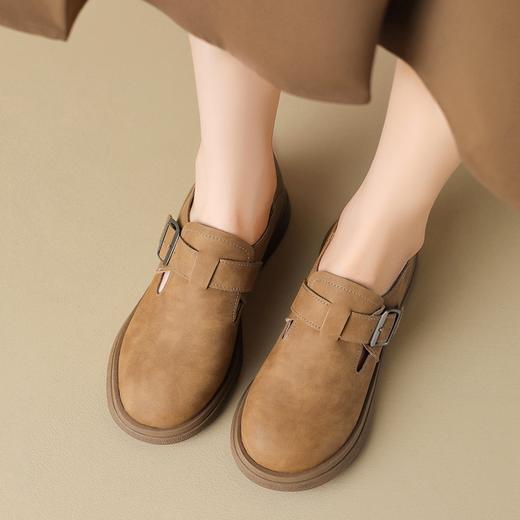 ZHR则则勃肯鞋女2024春季新款百搭一脚蹬懒人鞋轻便防滑平底单鞋 商品图2