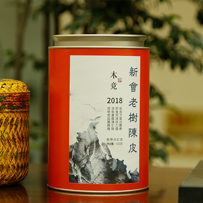 新会老树陈皮 2018年（100g/罐）-40罐/箱