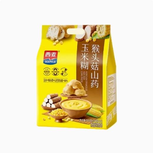 西麦猴头菇山药玉米糊525g袋装独立小包便携膳食营养早餐代餐食品 商品图3