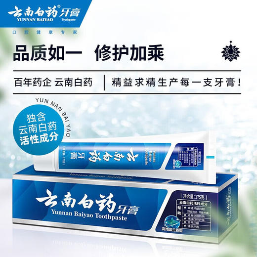 云南白药 高地留兰香型 175g*2支装 商品图1