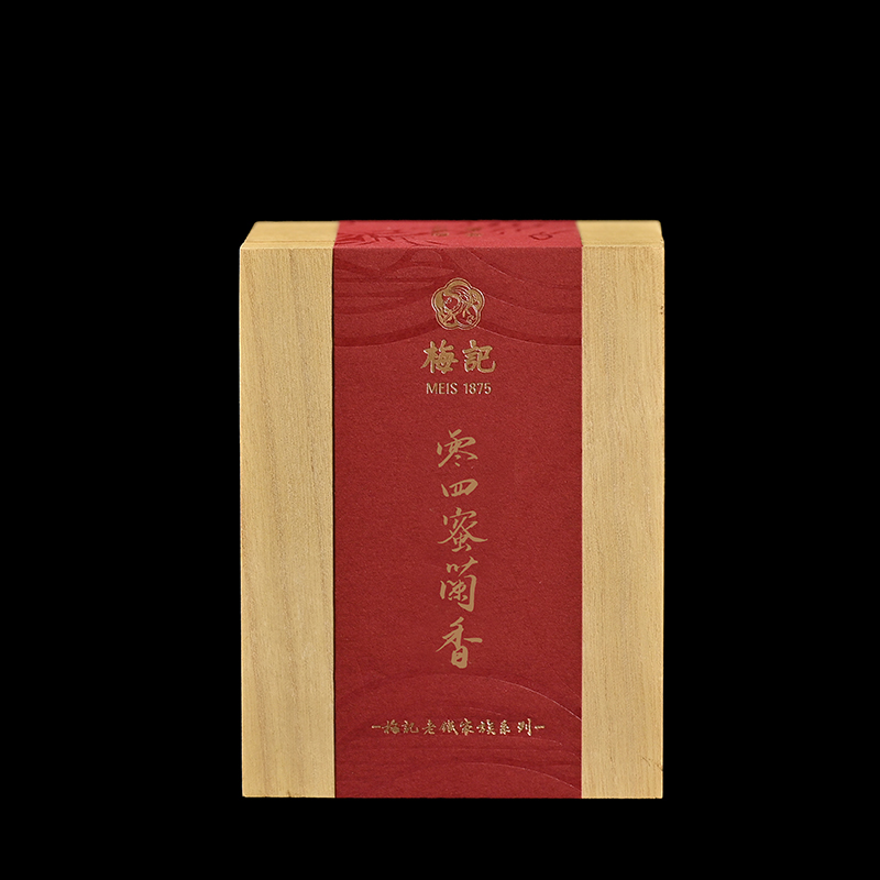 梅记2004年蜜兰香老铁 100g 宜品宜藏 陈年铁观音老乌龙茶