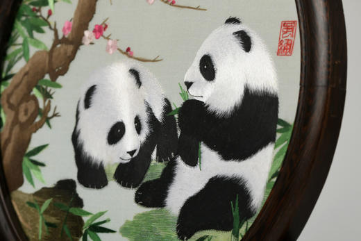 蜀绣双面绣-梅花情 商品图4