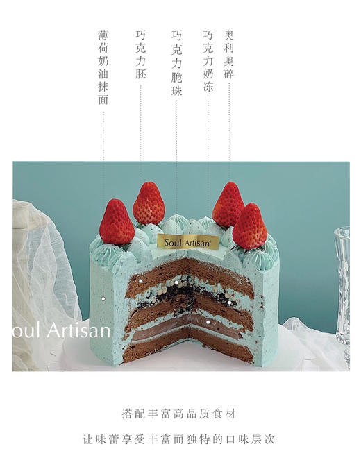 薄荷巧克力蛋糕3 商品图2