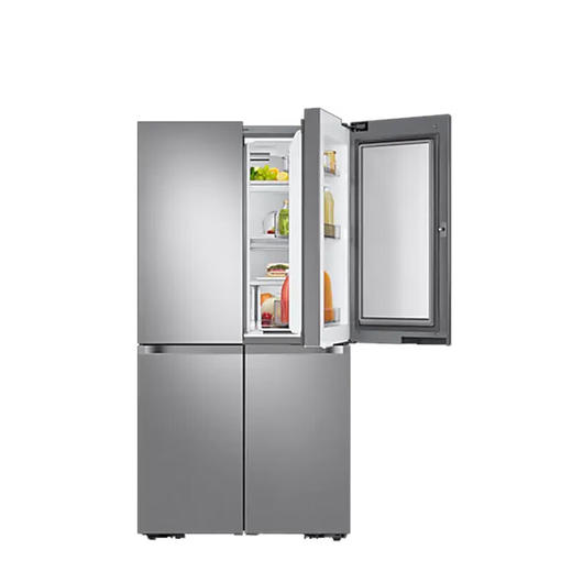 三星（SAMSUNG）RF65A93T0SR/SC 647L无霜风冷智能变频金属匀冷保湿三循环四开门电冰箱 一级能效 钨钢银 企业业务 商品图4