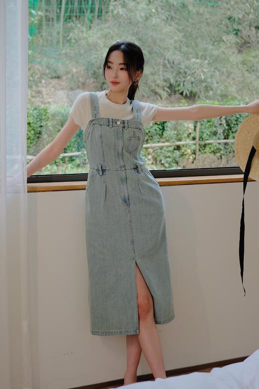 【门店同款】ENJOY春季腰包牛仔背带裙 156995243 商品图4