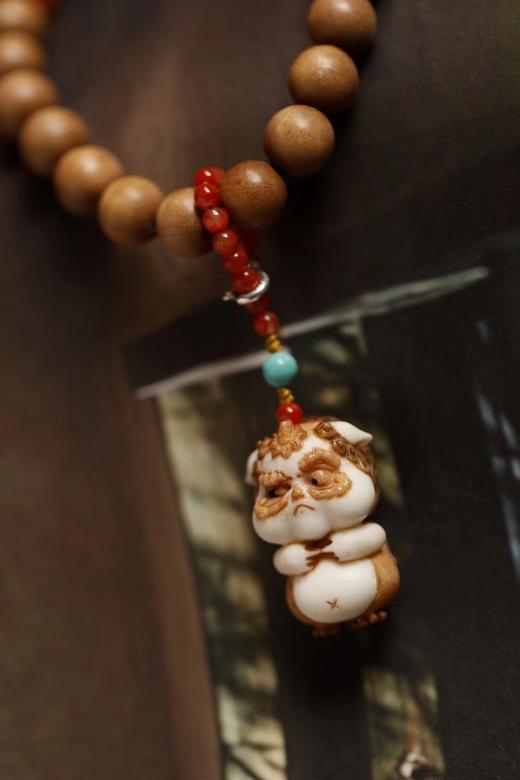 鹿角| 天禄貔貅°老山檀香单圈手串 8mm 商品图3