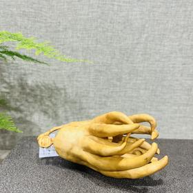 镂空佛手°黄杨木摆件