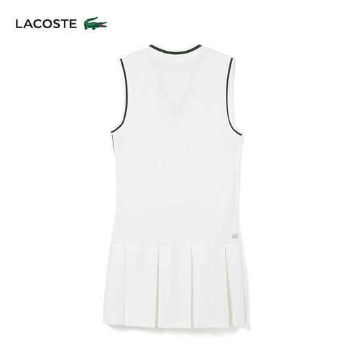 【海南专供价】Lacoste法国鳄鱼女装新款时尚透气网球服运动连衣裙EF1031-98 商品图1