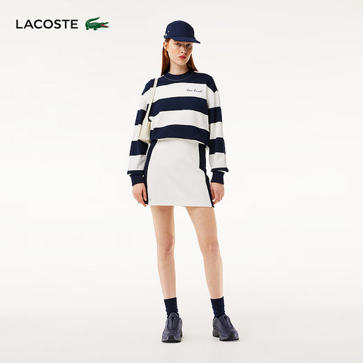 【海南专供价】Lacoste法国鳄鱼女装新款时尚百搭半身裙JF7273-10 商品图2