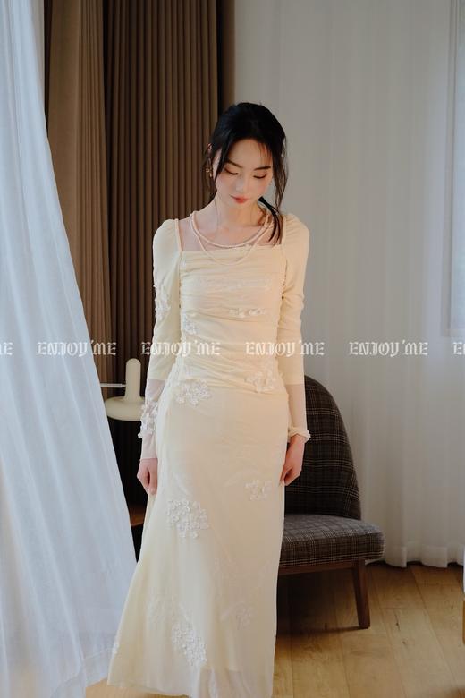 【门店同款】ENJOY春季重工花朵褶皱连衣裙 156997062 商品图8