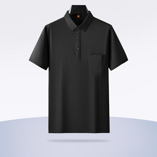 【纯棉】【新款DDP】大依优型大码短袖Polo衫翻领加肥加大男士大号弹力透气舒适夏季半袖透气 商品图1