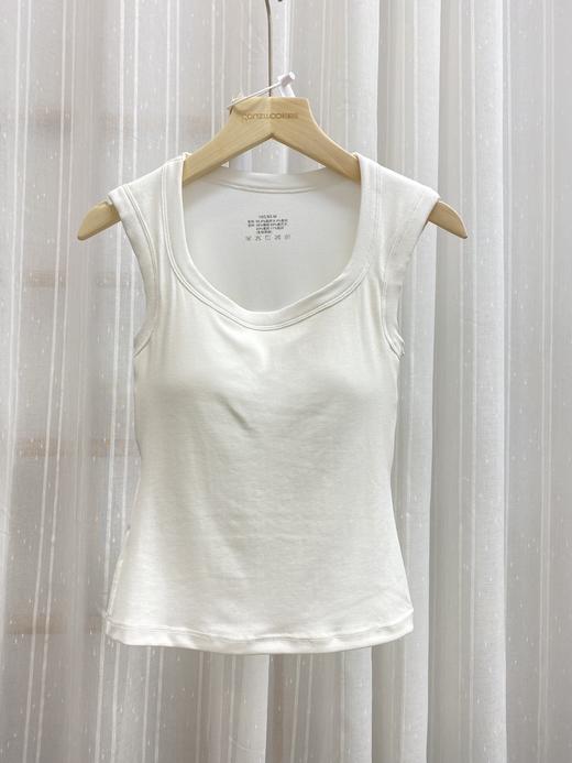 2025春新款- 松植屋加宽肩带遮副乳背心-自带胸垫无痕贴身托胸聚拢 宽肩带设计，防溜肩无束缚，稳定防滑 商品图7