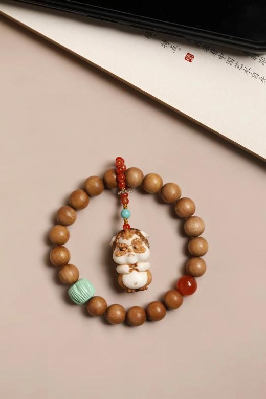 鹿角| 天禄貔貅°老山檀香单圈手串 8mm 商品图0