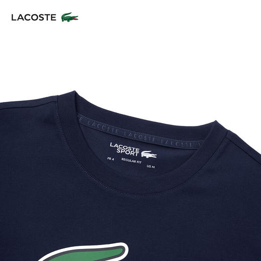 Lacoste法国鳄鱼男装新款时尚简约短袖T恤TH7513-98 商品图6