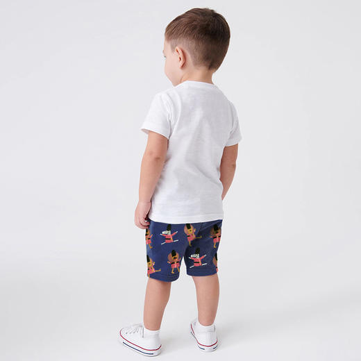 【图案呆萌有趣 舒适又百搭】Little mave短袖套装2023夏季新款欧美童装卡通可爱针织男童套装 商品图2