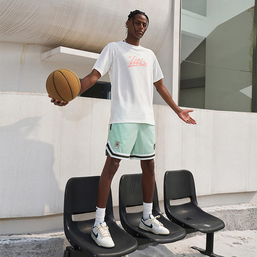 有志者UZIS美式休闲运动短裤男透气网眼夏季篮球训练四分球裤2017 商品图4