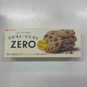 롯데 제로초콜릿칩쿠키84g
