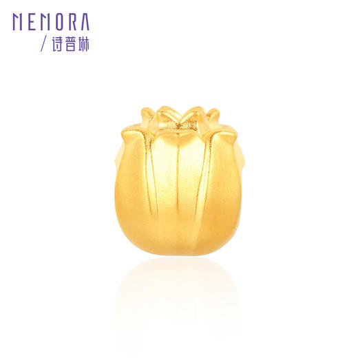 等一朵花开 郁金香 黄金足金转运珠女款礼物MEMORA诗普琳HP649401 商品图4