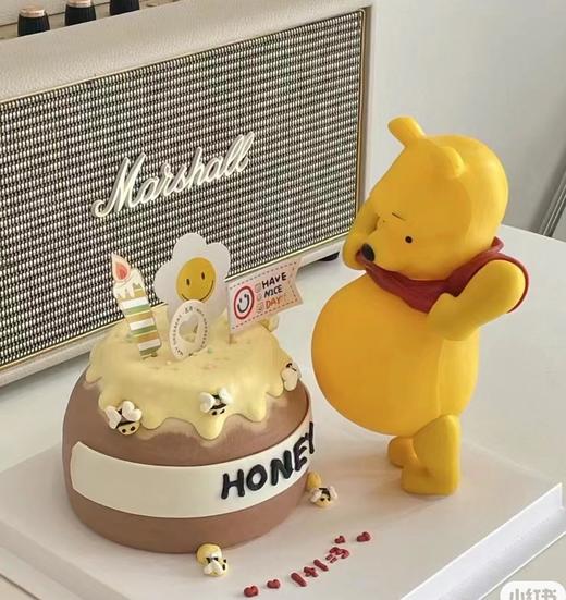 【臻品系列】---提前7天预定--【维尼熊】孕妇蛋糕 商品图0