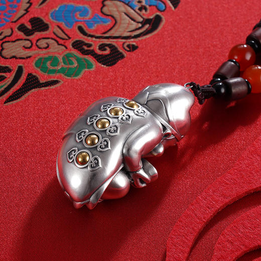 子佩集S999银【财神到】手把件【BX0280737】纯银2403 商品图4