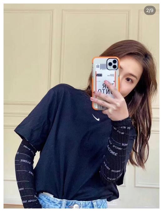 24年春夏新款～nk纯元情侣短袖T恤 商品图14