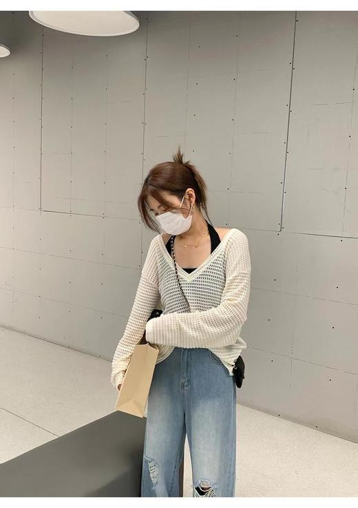 【G商品推广】潮妹罩衫吊带两件套G-747 商品图3