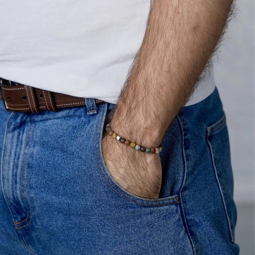 订购8周到｜Alexander Lynggaard-Marrakech-马拉喀什 绿松石 玛瑙 手链（6mm）［丹麦设计师］ 商品图1