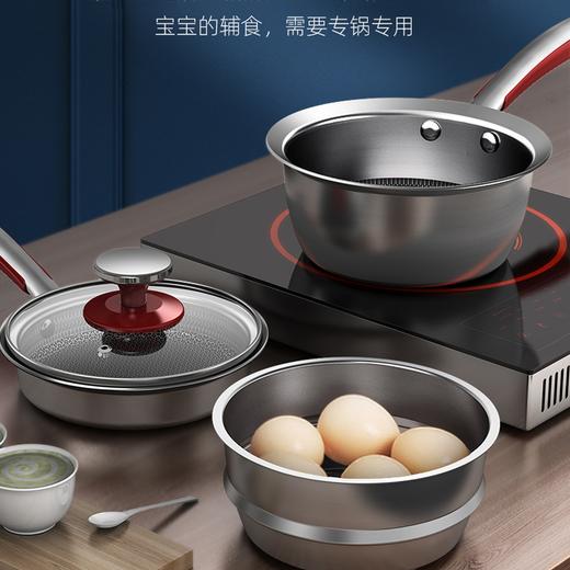 康巴赫宝宝辅食锅两件套16cmFJN2A 商品图0