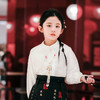 【渔舟唱晚马面裙】汉服女童2024龙年春秋新款小女孩古风唐装超仙中式马面裙演出 商品缩略图6