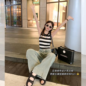 <曾小咸推荐>【扮潮担当】条纹背心