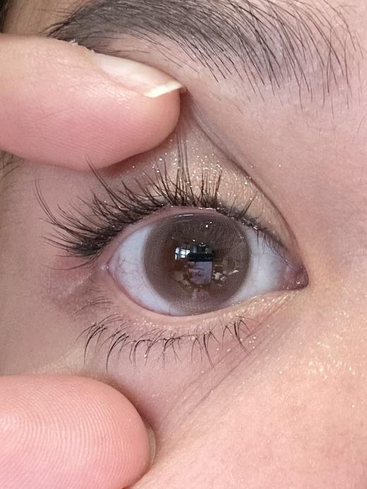 loveiikira半年抛美瞳 奶昔棕 14.2mm 商品图0