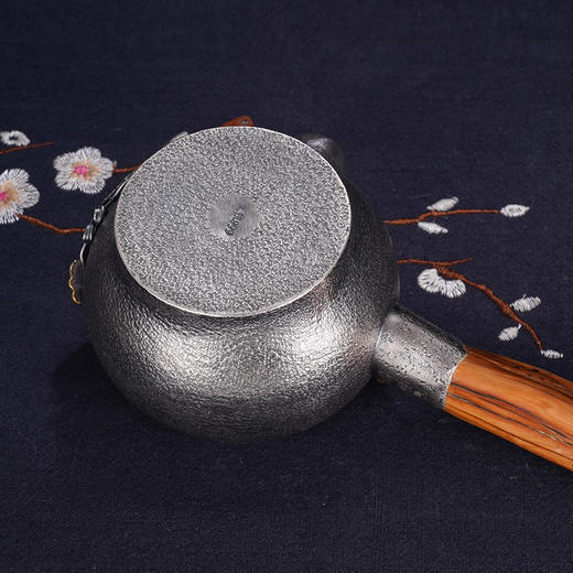 子佩集S999银+崖柏【岁岁如意】小茶壶【TG0014】2403 商品图6