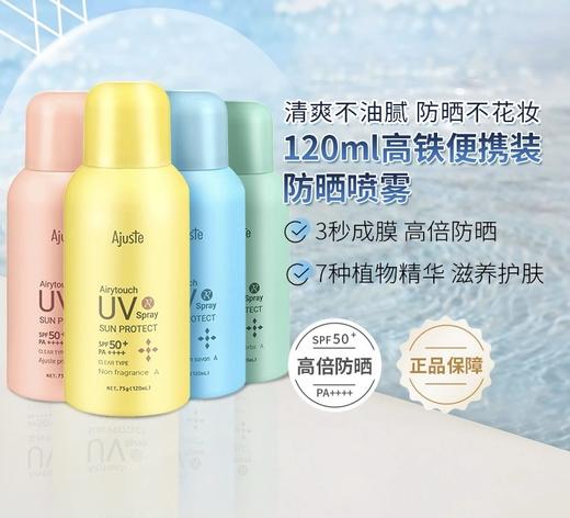 Ajuste爱伽丝防晒喷雾-田园（地/高铁款） 75g 绿色款 商品图3