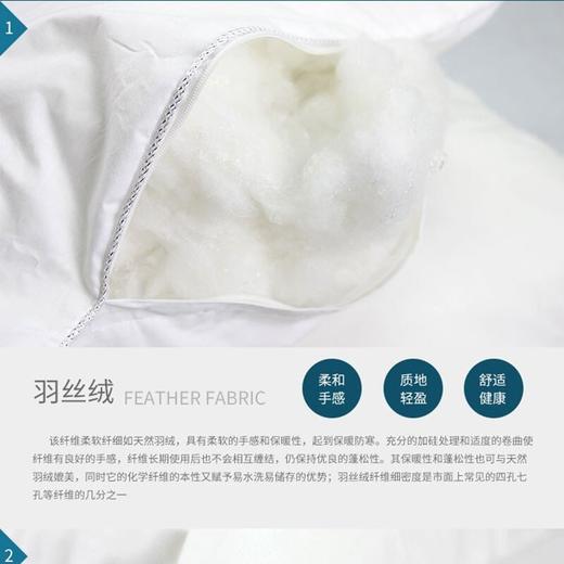安巢家居  枕头  五星假日羽丝枕单支装AW10221 商品图4