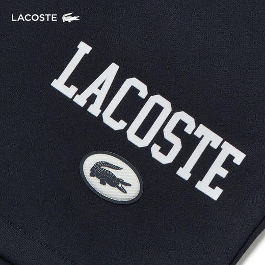 Lacoste法国鳄鱼男装新款舒适运动短裤GH7499-98 商品图9