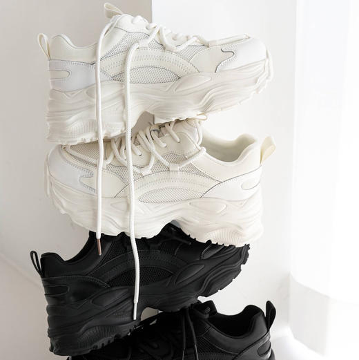 女士春款韩版厚底增高老爹鞋 商品图8