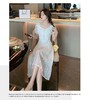 【YJ商品推广】6988#仙女蕾丝雪纺显瘦连衣裙 商品缩略图1