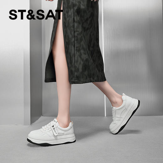 星期六休闲运动百搭小白鞋SSC1112727 商品图5