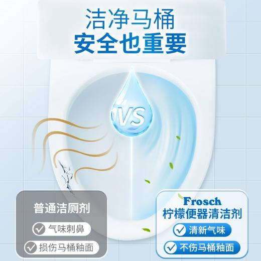 frosch洁厕灵马桶清洗剂除垢去黄去异味洁厕液厕所杀菌除臭神器 商品图1