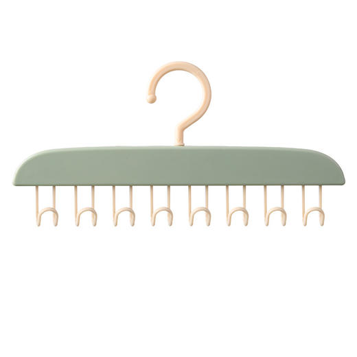 限时秒杀「19.9到手4个！多功能挂钩衣架」内衣背心收纳整理家用宿舍挂钩波浪晾衣架可挂壁架居家日用吊带衣架 商品图4