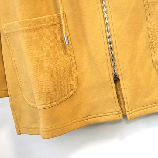 VIVIAN LIU薇薇安刘R2417306春女装新款连帽贴兜门襟拉锁针织上衣 商品图3