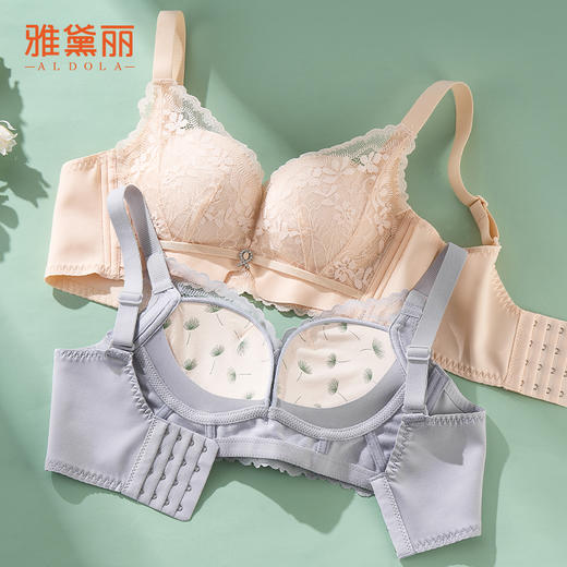 雅黛丽内衣女小胸聚拢显大性感蕾丝文胸无钢圈收副乳防下垂胸罩女 商品图2