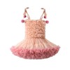 【tutu吊带蓬蓬裙】新款童装礼服女童连衣裙吊带蓬蓬裙tutu儿童网纱公主裙表演服 商品缩略图4
