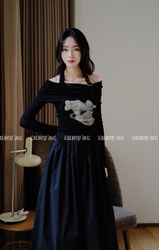 【门店同款】ENJOY春季辣妹蝴蝶一字肩两件套 156996431 商品图5