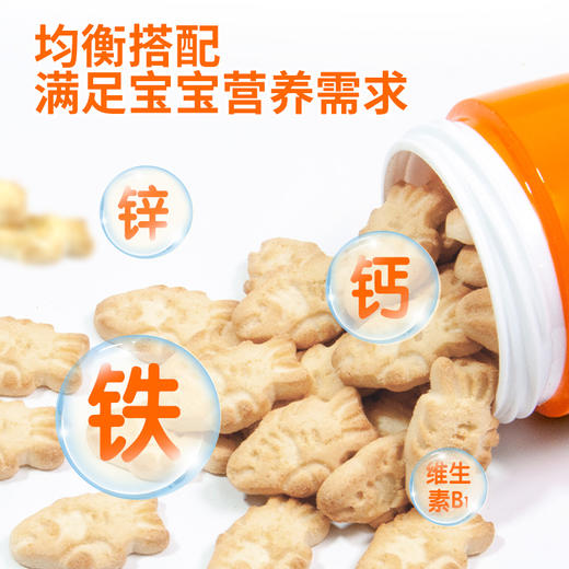 贝斯美钙铁锌营养机能饼干120g 商品图1
